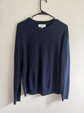 Nordstrom Navy Crewneck Sweater - women’s